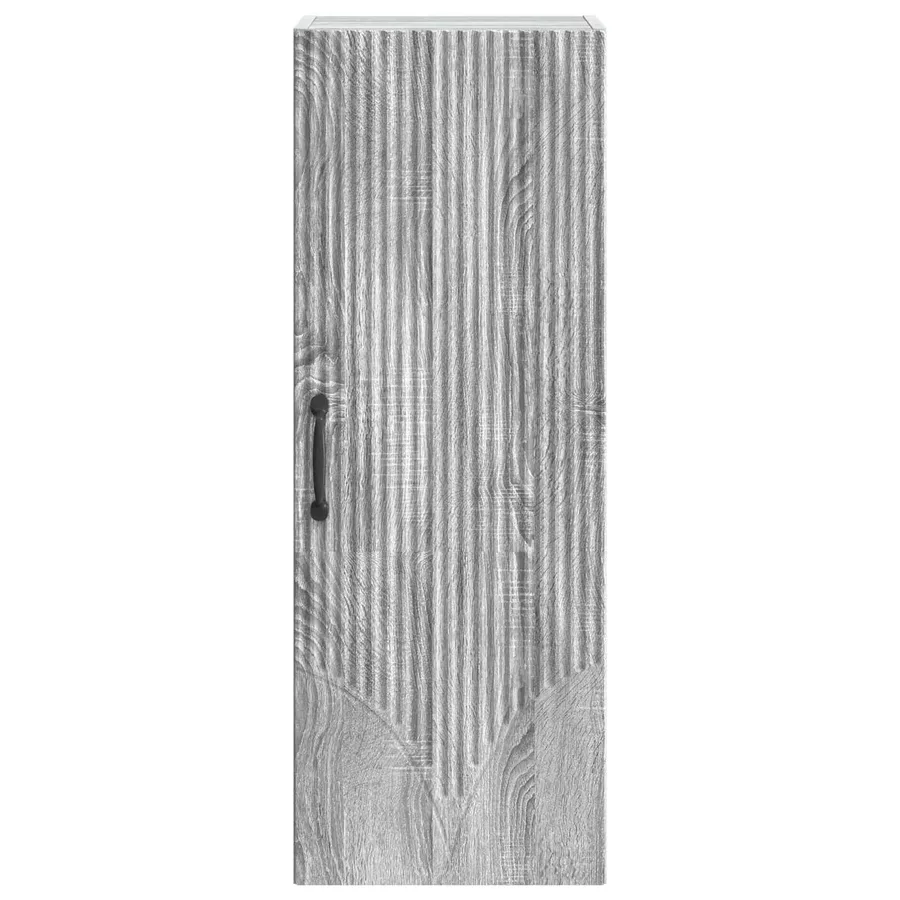 Armoire Murale Sonoma gris 33 x 34,5 x 90 cm Bois d'ingénierie - 4
