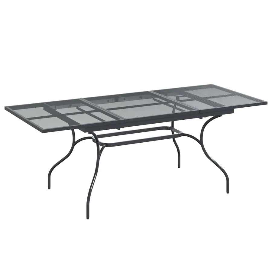 Ensemble de salle à manger pour jardin 7 pcs Anthracite - 4