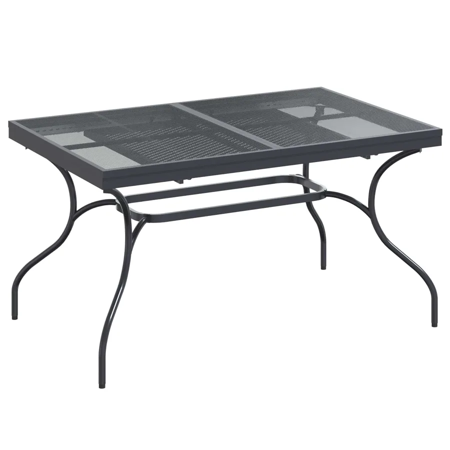 Ensemble de salle à manger pour jardin 7 pcs Anthracite - 6
