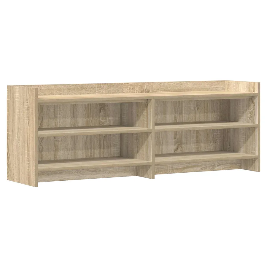 Meuble TV 135 x 33 x 47 cm Chêne Sonoma Bois d'ingénierie - 2