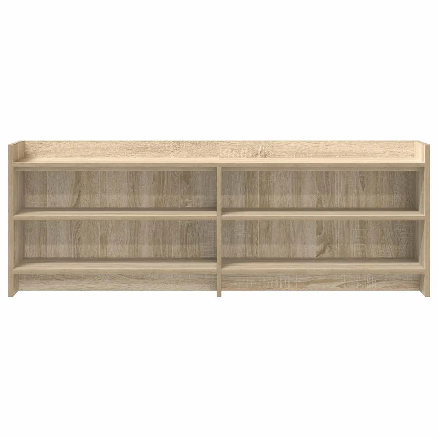 Meuble TV 135 x 33 x 47 cm Chêne Sonoma Bois d'ingénierie - 4
