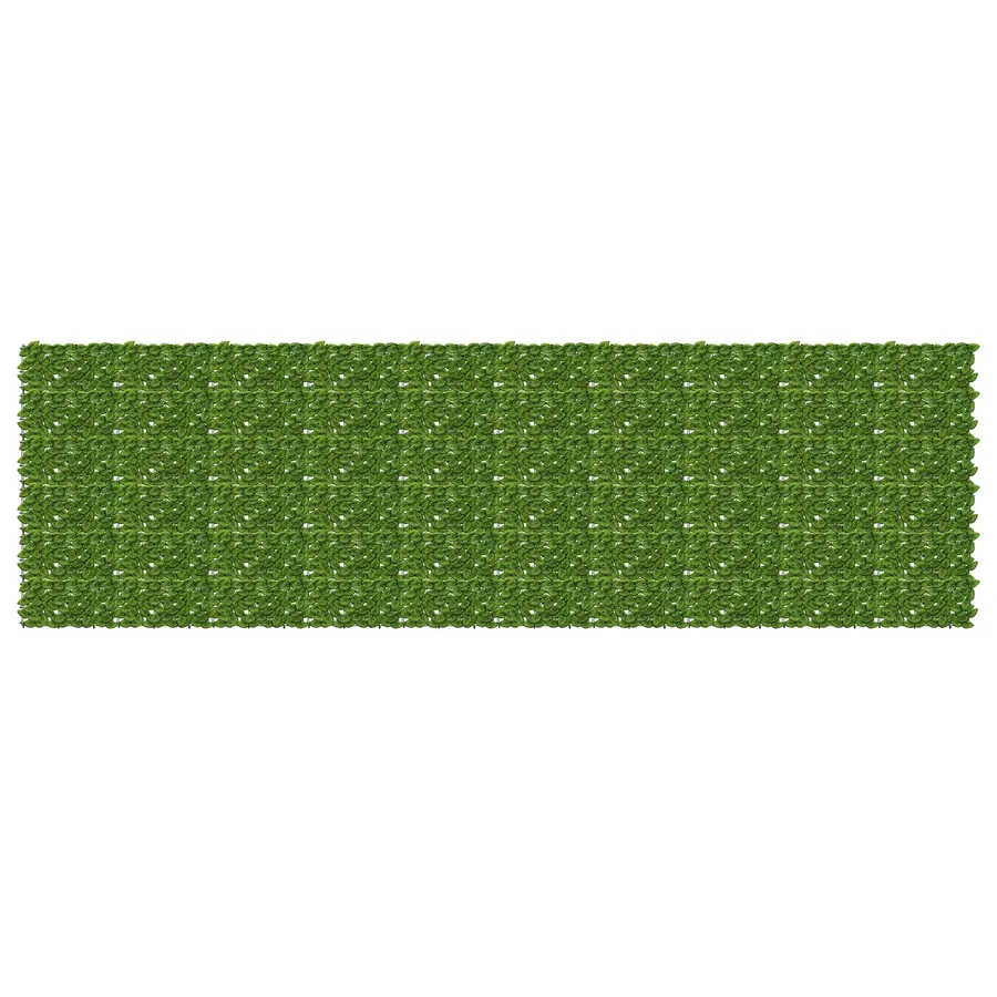 Écran de balcon avec feuilles Vert et jaune 500 x 150 cm
