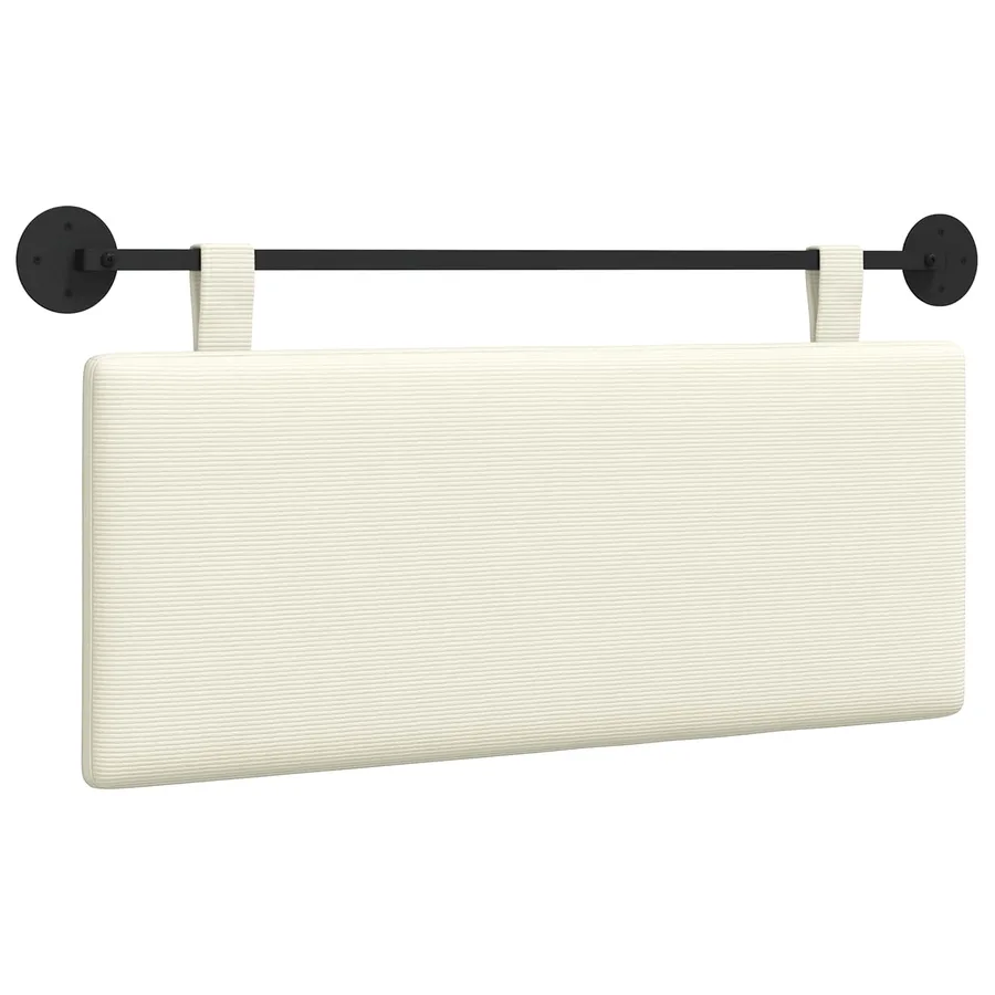 Tête de lit suspendue Tissu en velours côtelé - 2