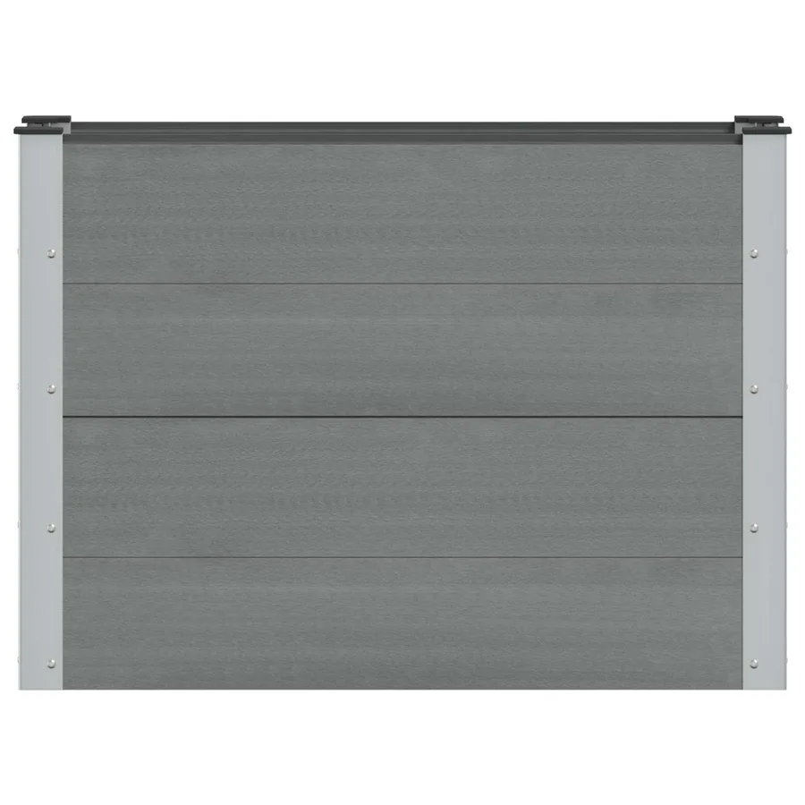 Jardinière surélevée Gris 100 x 30 x 72 cm - 3