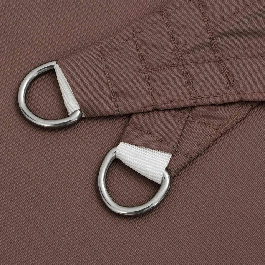 Voile d'ombre Marron 6 x 2,5 m 100 % polyester Oxford - 5