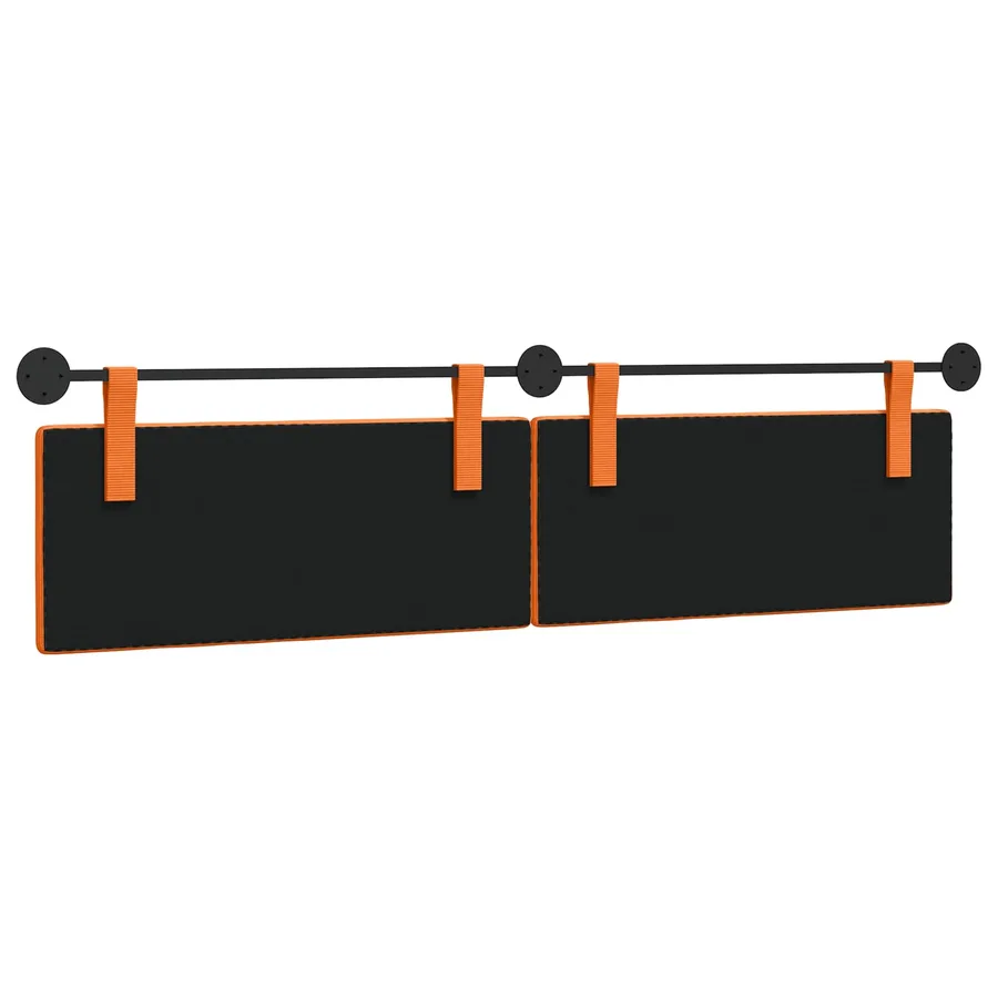 Tête de lit suspendue Tissu en velours côtelé - 7