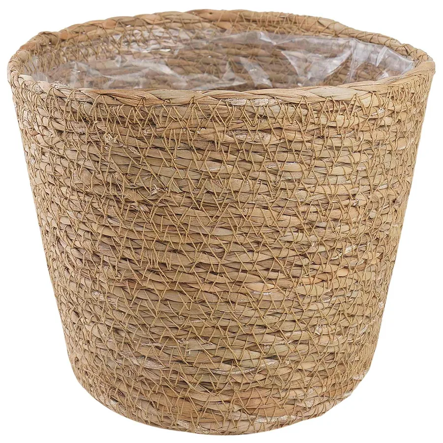 Paniers à plantes en herbe de mer 3 pcs Naturel Ø26 x 19 cm - 2
