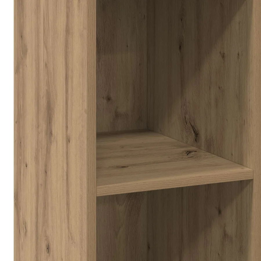 Buffet Chêne artisanal 30 x 41 x 93 cm Bois d'ingénierie - 5