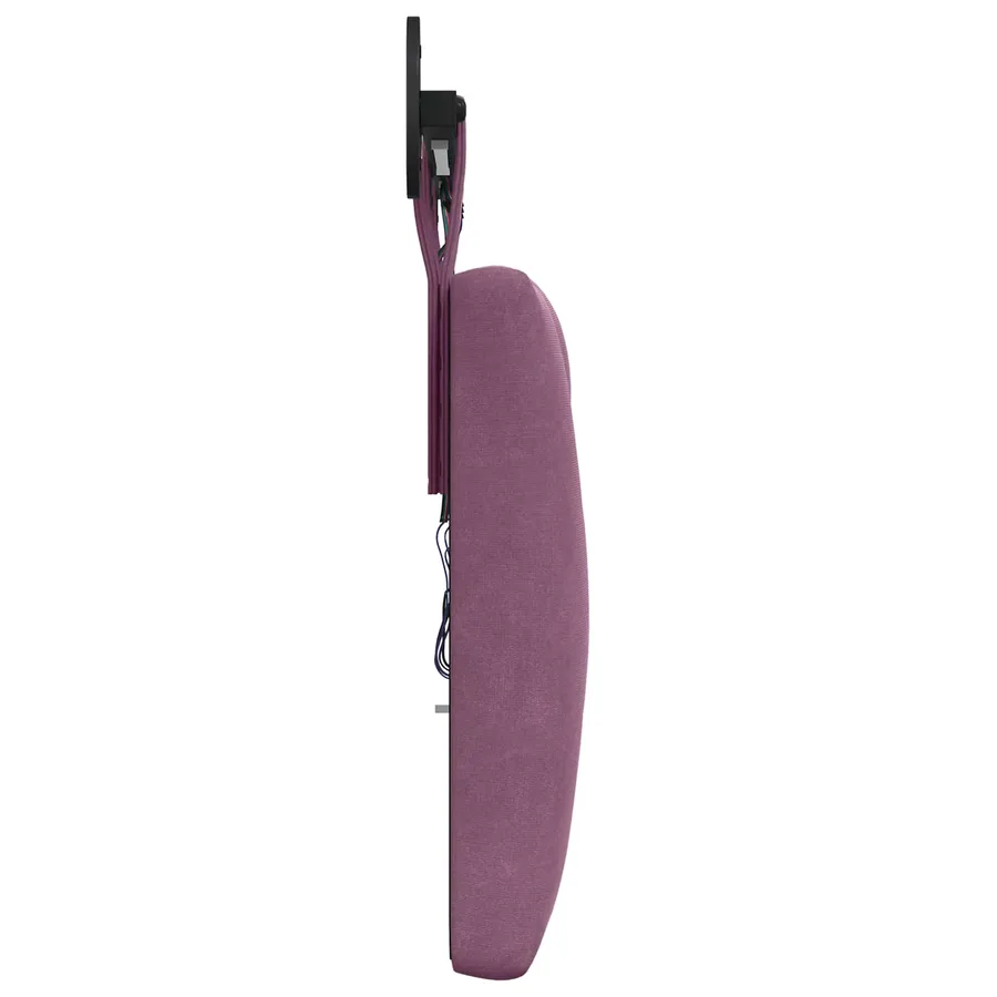 Tête de lit suspendue Avec lumière LED Pourpre Velours - 7
