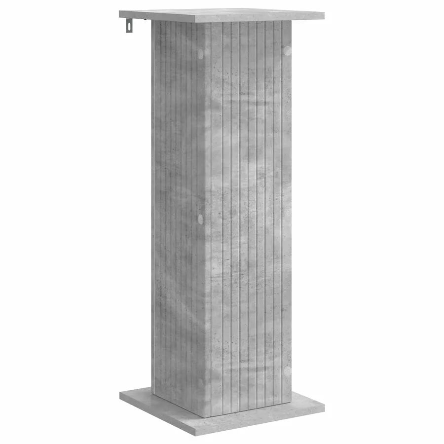 Support de Plante 2 pcs Gris béton 30,5 x 30 x 80,5 cm - 5