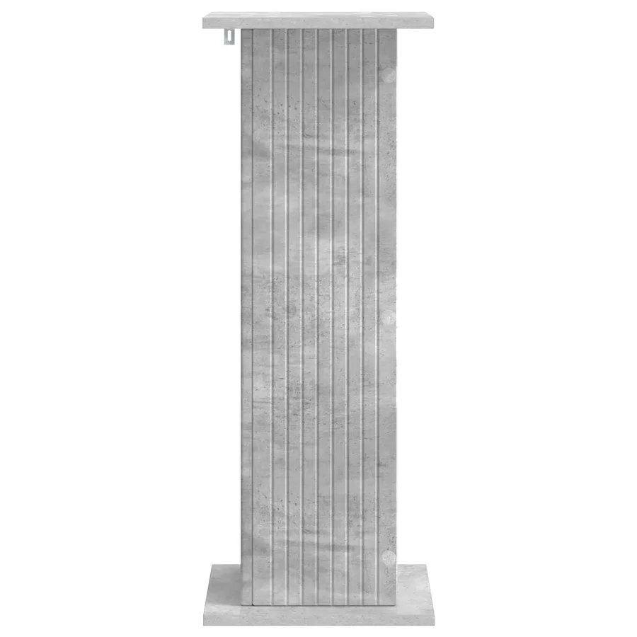 Support de Plante 2 pcs Gris béton 30,5 x 30 x 80,5 cm - 6