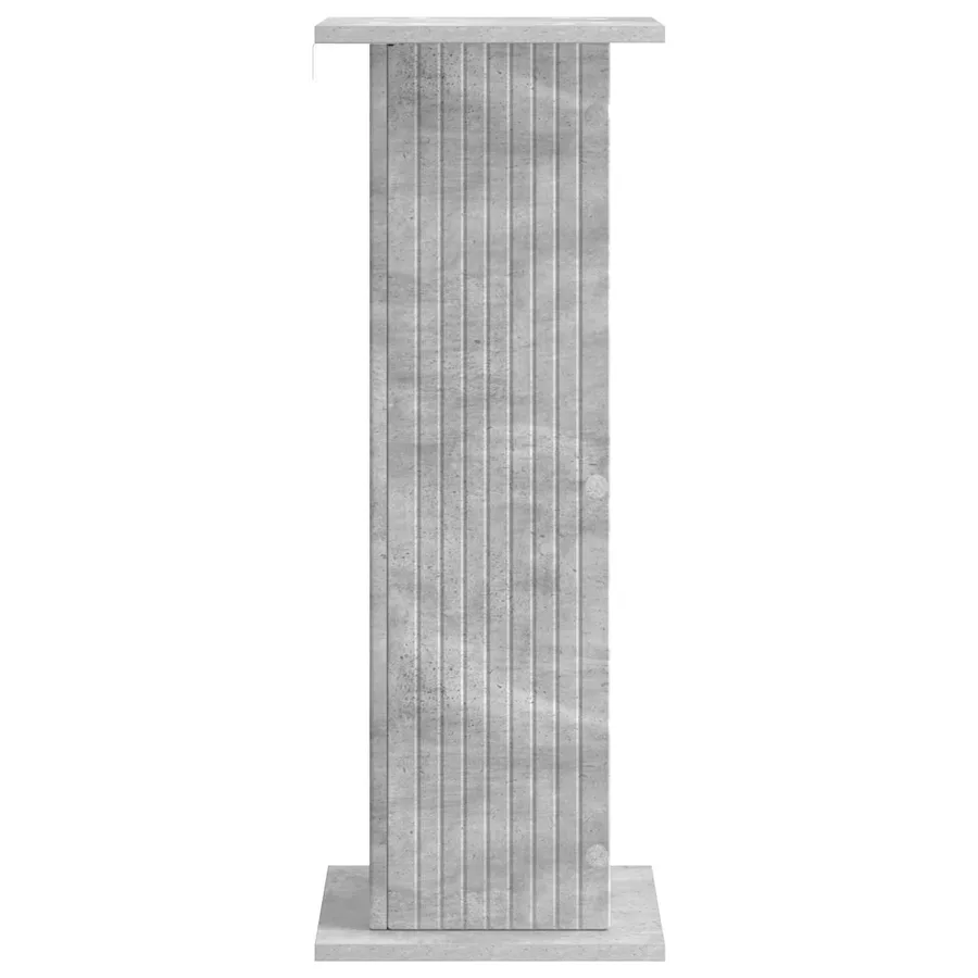 Support de Plante 2 pcs Gris béton 30,5 x 30 x 80,5 cm - 7