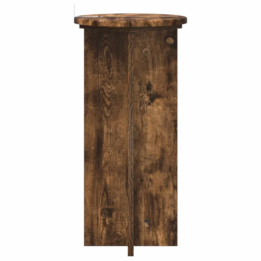 Support de Plante 2 pcs Chêne fumé 29,5 x 29,5 x 60 cm - 7