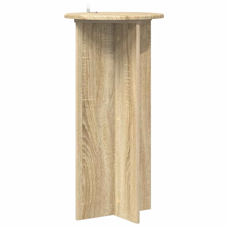 Support de Plante 2 pcs Chêne Sonoma 40 x 40 x 80 cm - 5