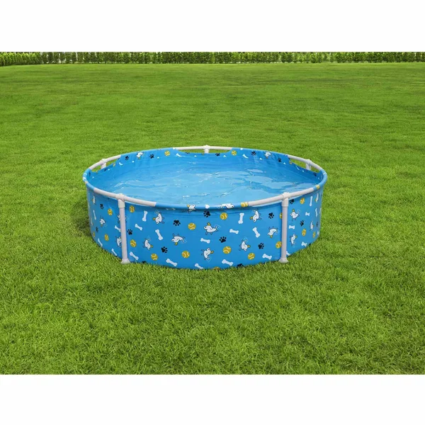 Bestway Piscine de jeu pour animaux de compagnie hors sol Bleu