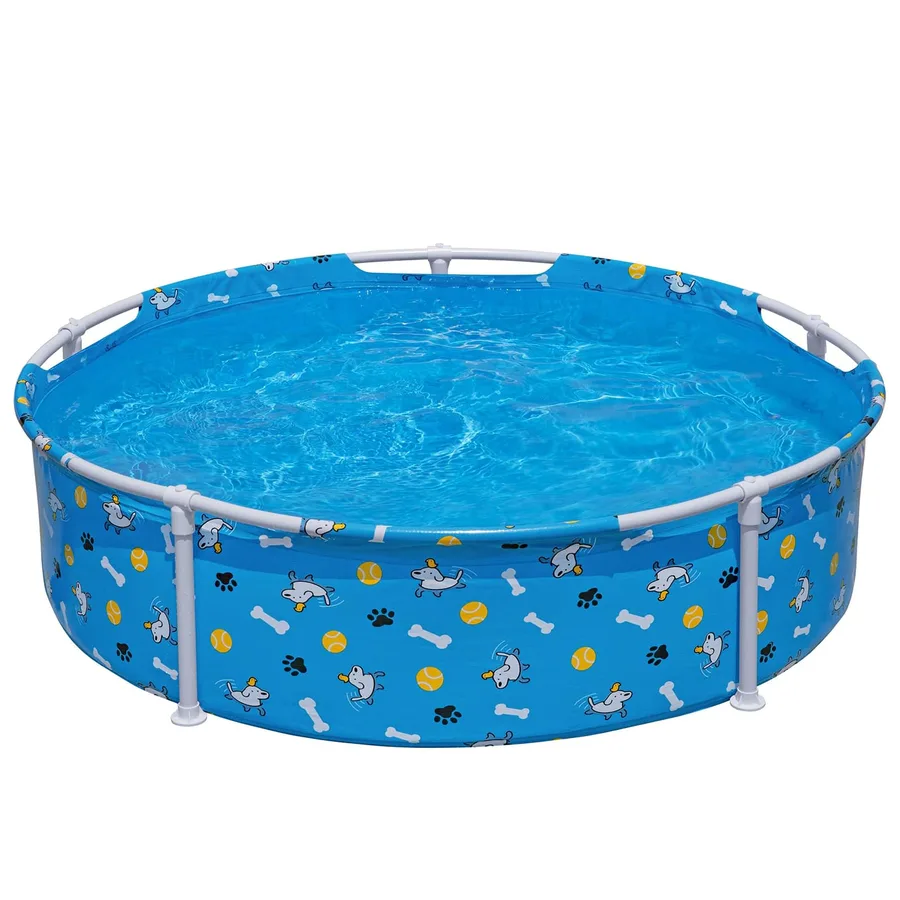 Bestway Piscine de jeu pour animaux de compagnie hors sol Bleu - 2