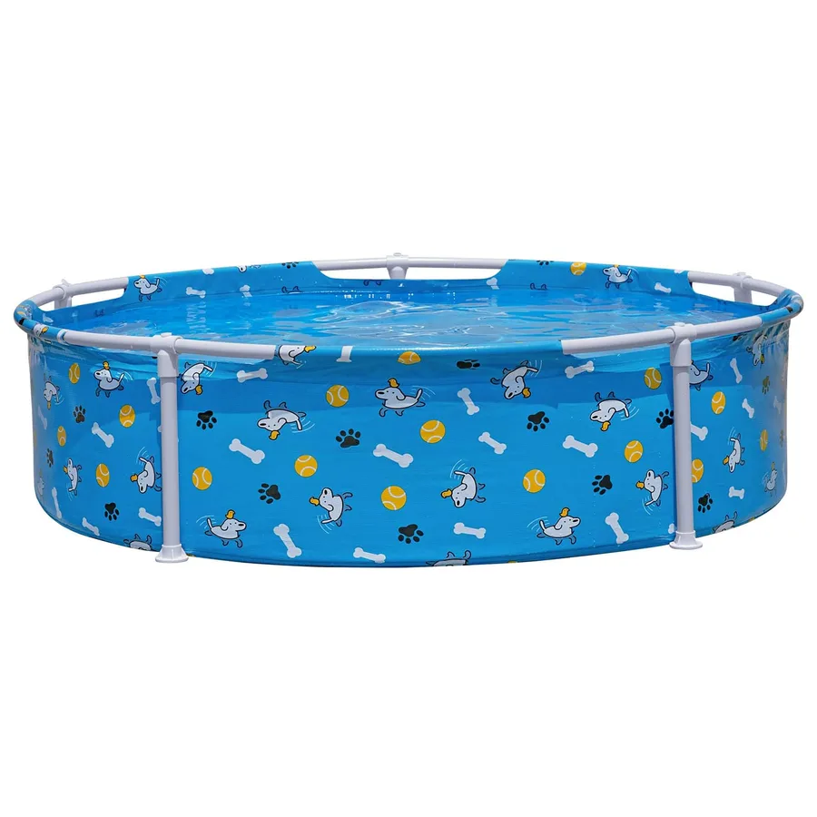 Bestway Piscine de jeu pour animaux de compagnie hors sol Bleu - 3