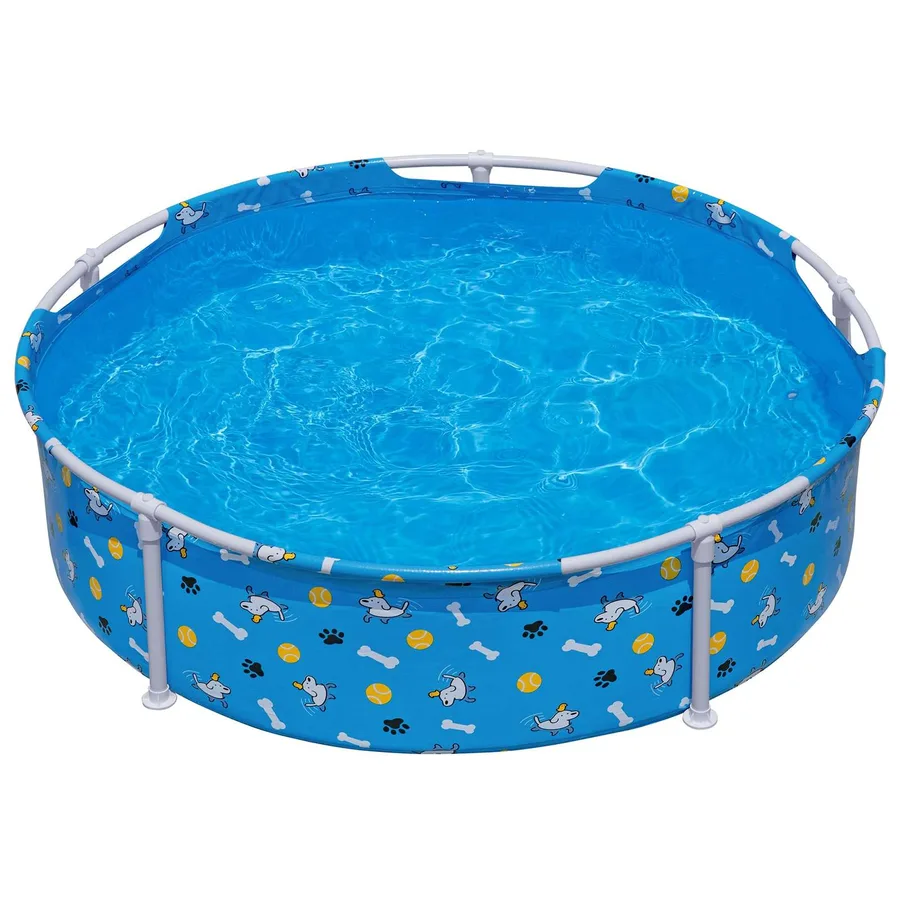 Bestway Piscine de jeu pour animaux de compagnie hors sol Bleu - 4