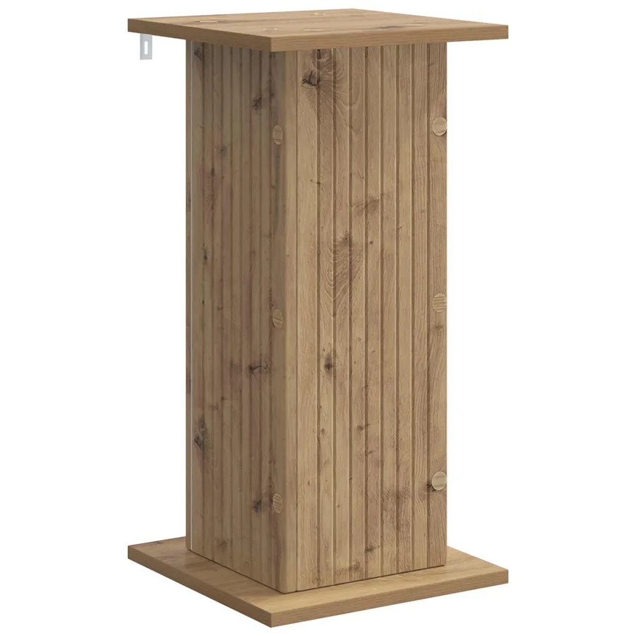 Support de Plante 2 pc Chêne artisanal 30,5 x 30 x 60,5 cm - 5