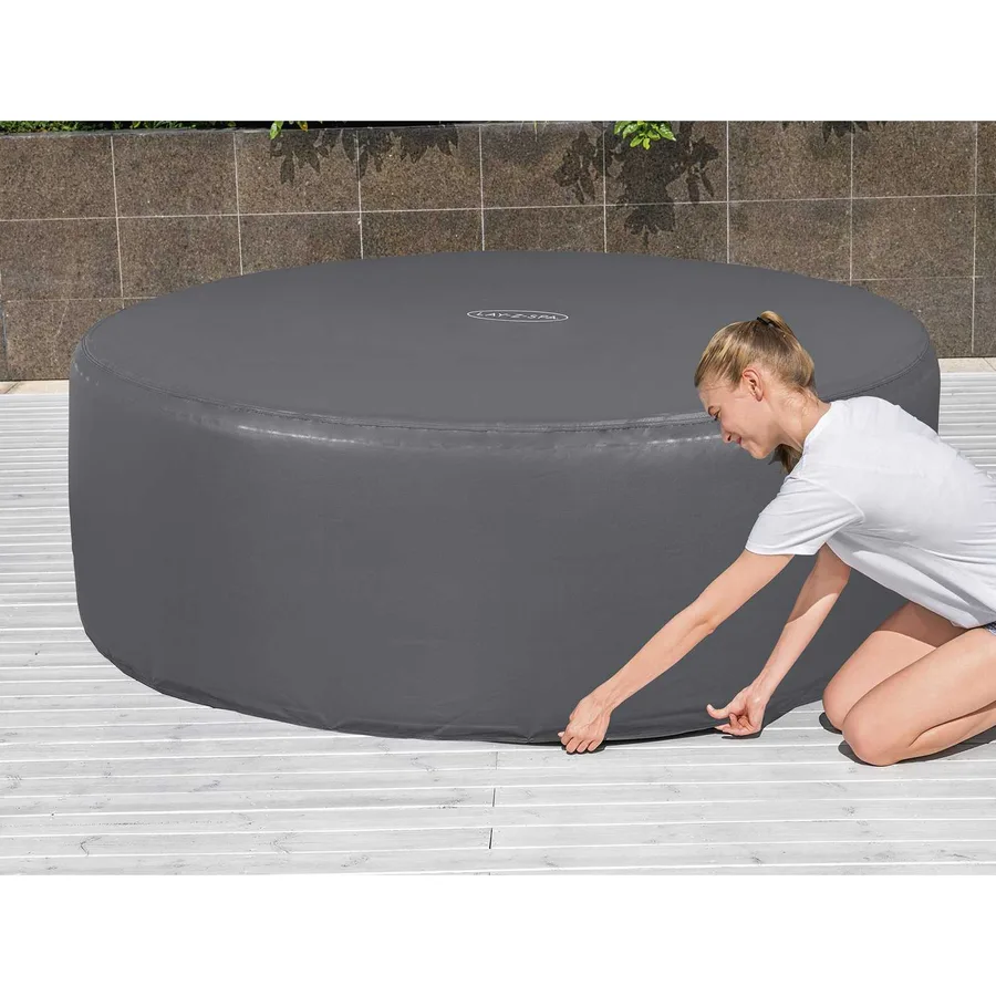 Bestway Housse Gris Ø196 x 71 cm PVC et POM - 3