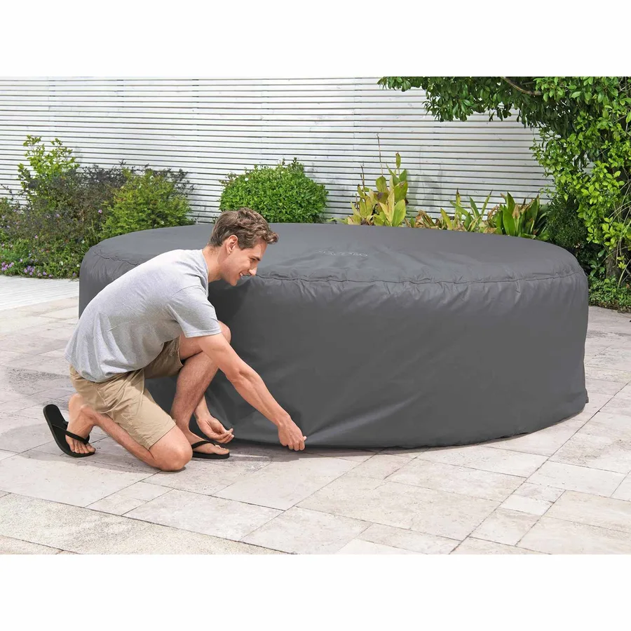 Bestway Housse Gris Ø236 x 71 cm PVC et POM - 3