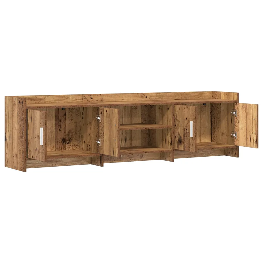 Meuble TV 168 x 33 x 47 cm Bois ancien Bois d'ingénierie - 4