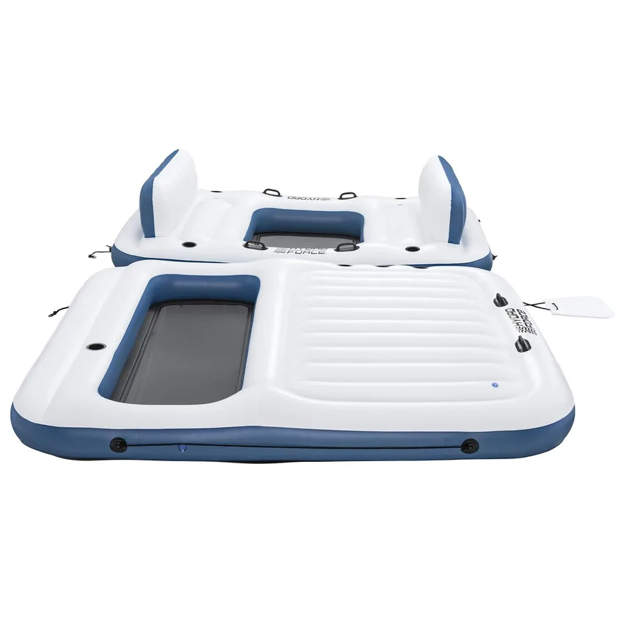Bestway Île flottante Hydro-Force 2 pcs Blanc et bleu PVC - 12
