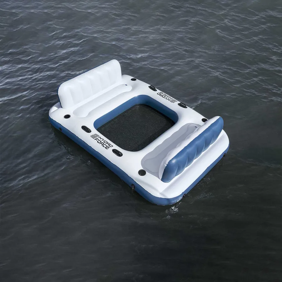 Bestway Île flottante Hydro-Force 2 pcs Blanc et bleu PVC - 4