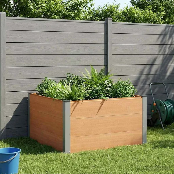 Jardinière surélevée Marron 100 x 100 x 54 cm