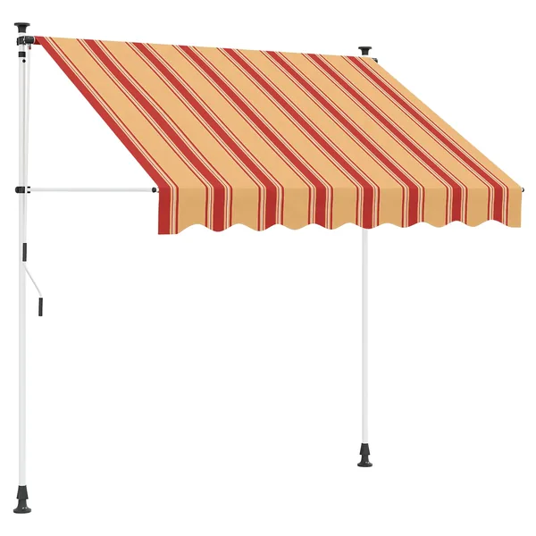 Auvent rétractable manuel Multicolore 200 x 115 x 300 cm