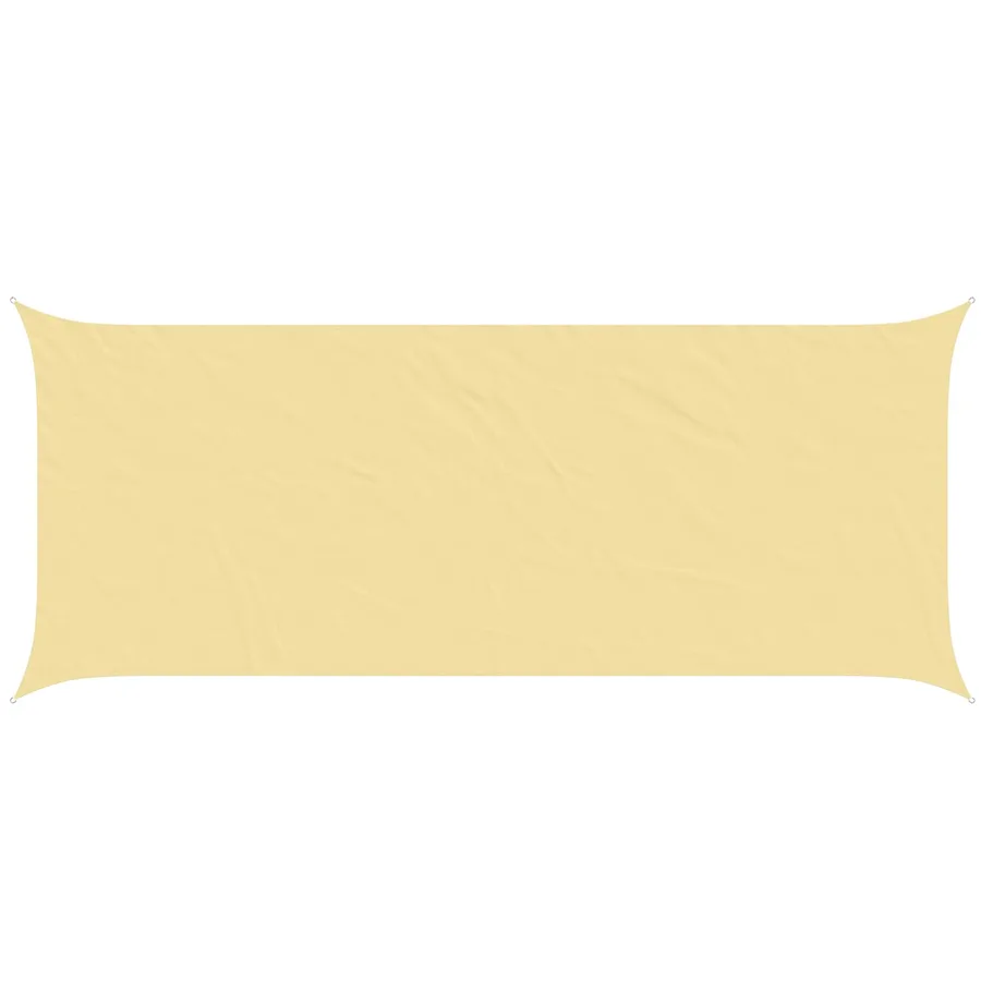 Voile d'ombre Sable 6 x 2,5 m 100 % polyester Oxford - 2