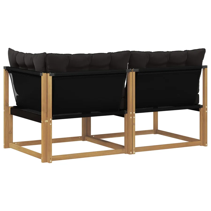 Unité de canapé sectionnel Blanc 162,5 x 83 x 73 cm - 7