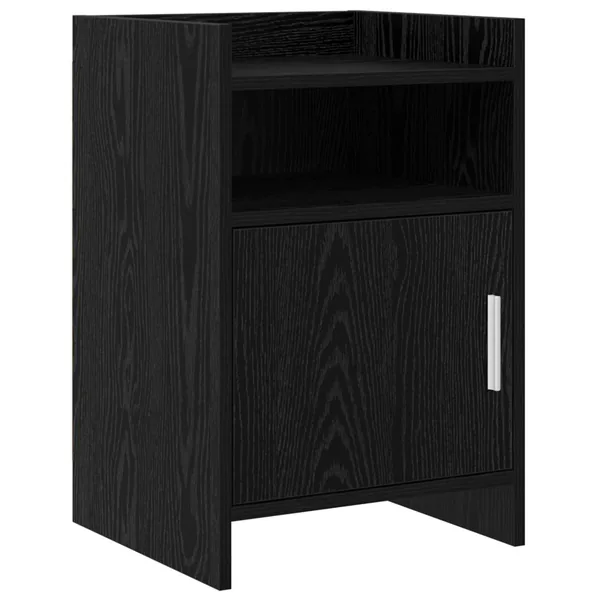 Tables de chevet Chêne noir 40 x 36 x 60 cm Bois d'ingénierie