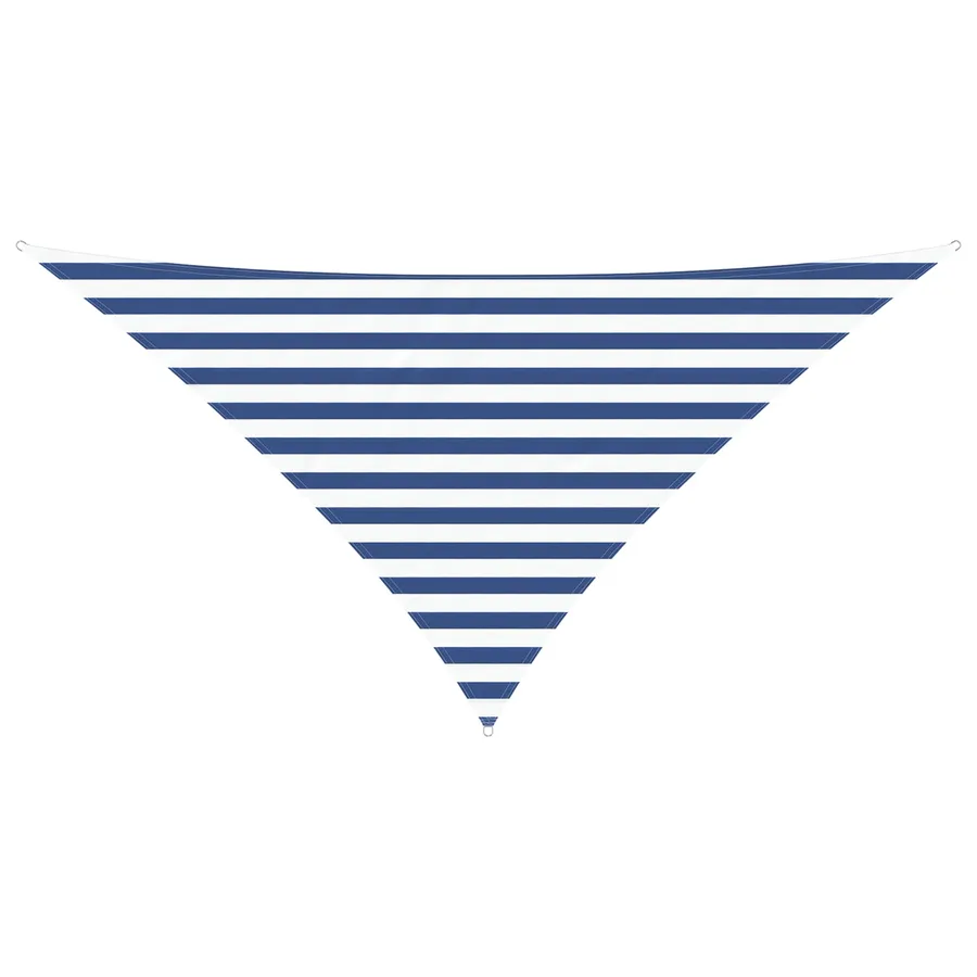 Voile d'ombre Bleu et Blanc 2,5 x 2,5 x 3,5 m - 2
