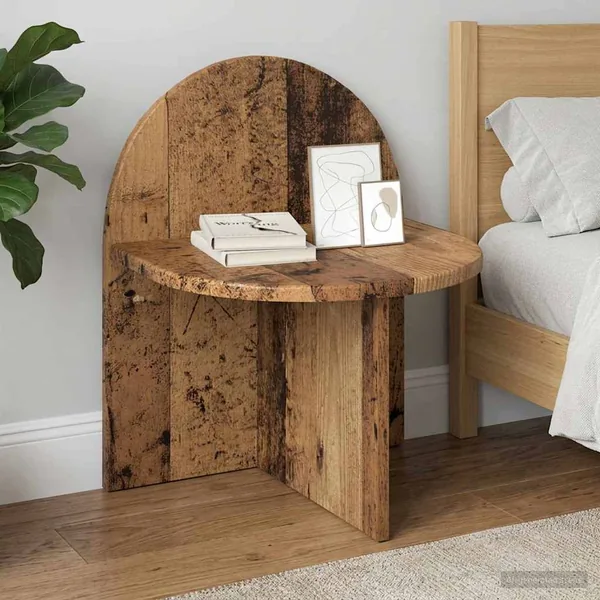 Table de chevet Bois ancien 40 x 35,5 x 45,5 cm