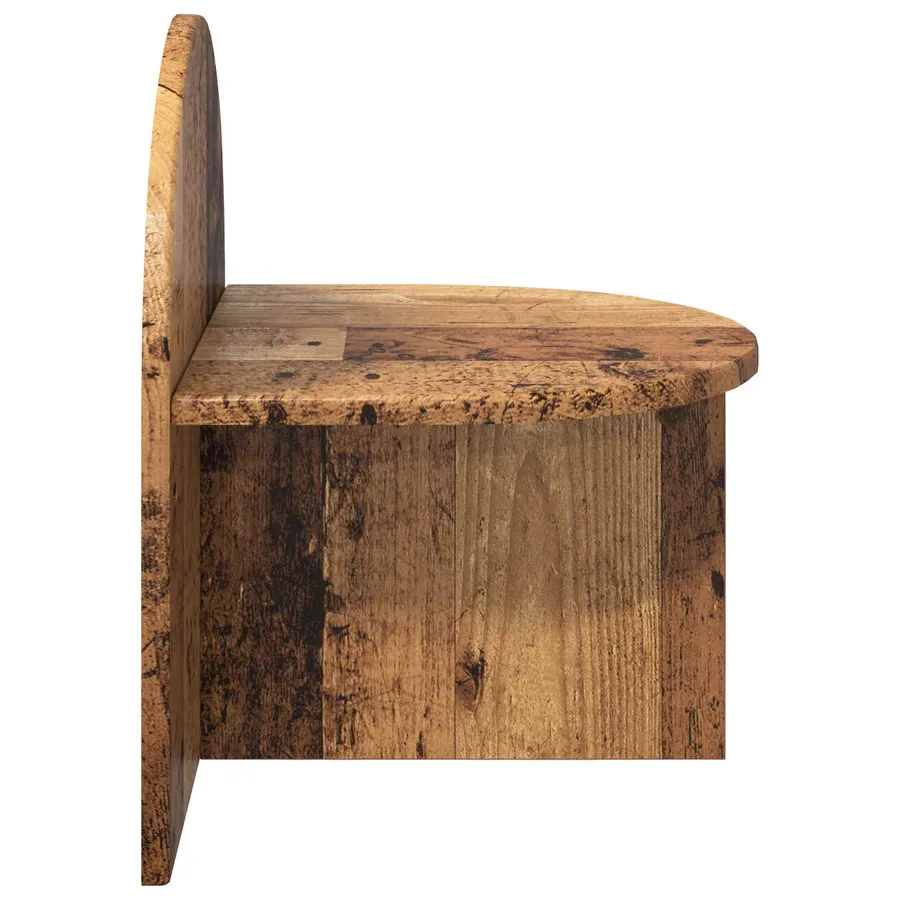 Table de chevet Bois ancien 40 x 35,5 x 45,5 cm - 5