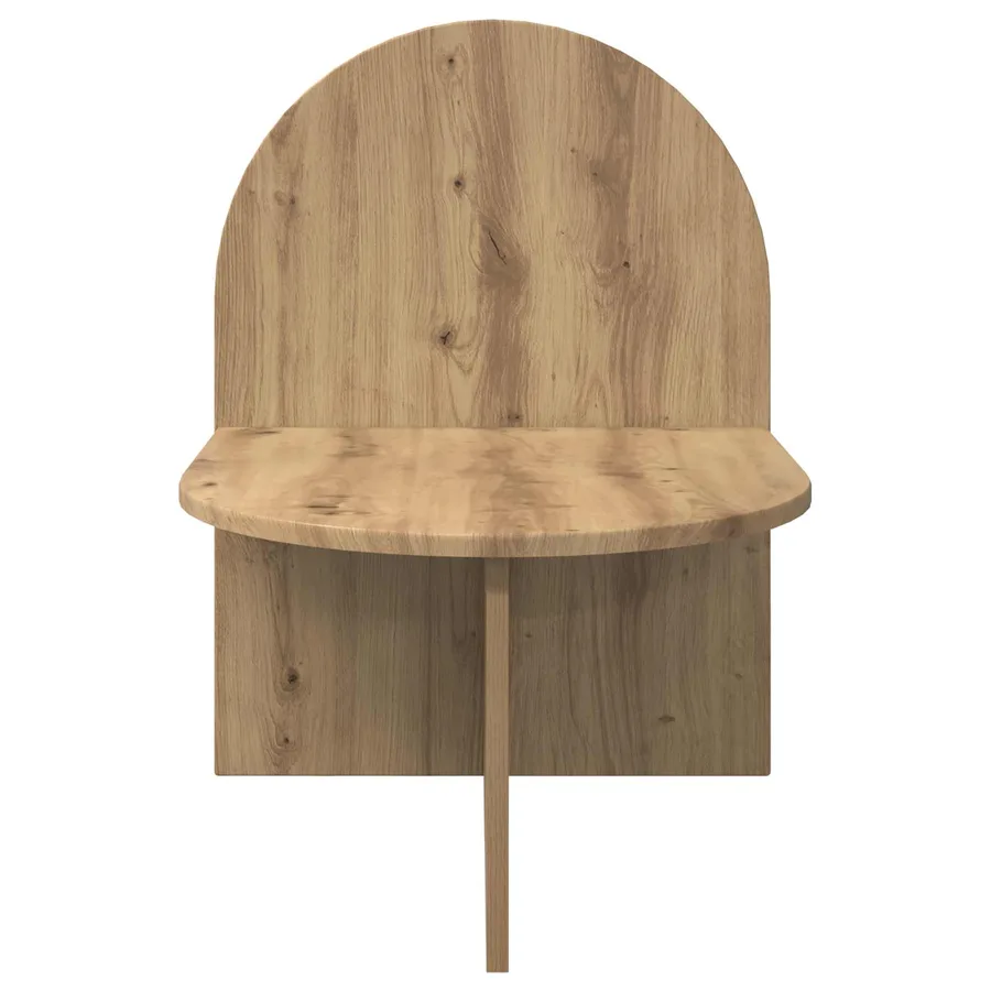 Table de chevet 2 pc Chêne artisanal 48 x 49 x 65 cm - 6