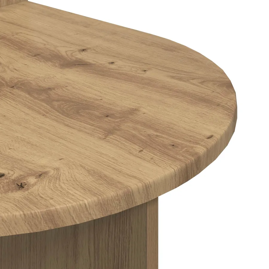 Table de chevet 2 pc Chêne artisanal 48 x 49 x 65 cm - 9