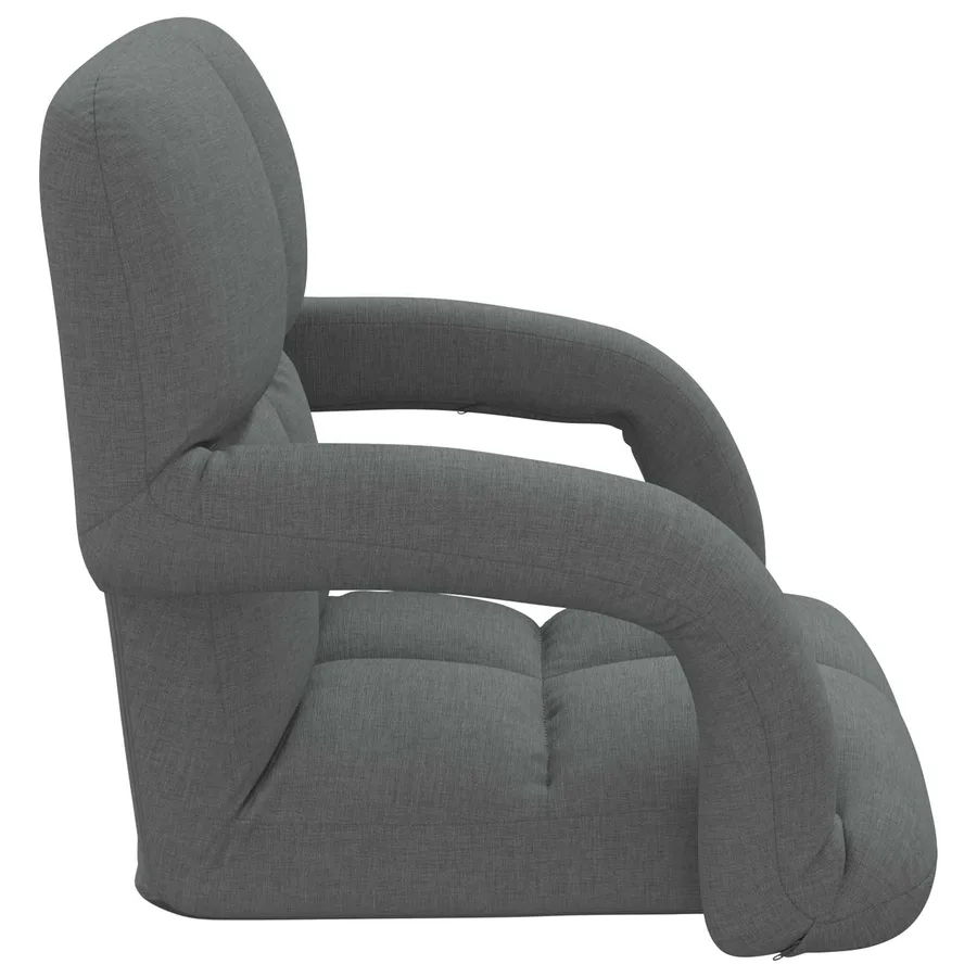 Chaise de sol réglable avec accoudoir - 5