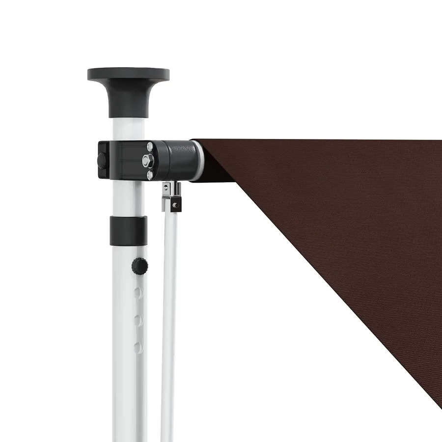 Auvent rétractable manuel Marron 300 cm - 4