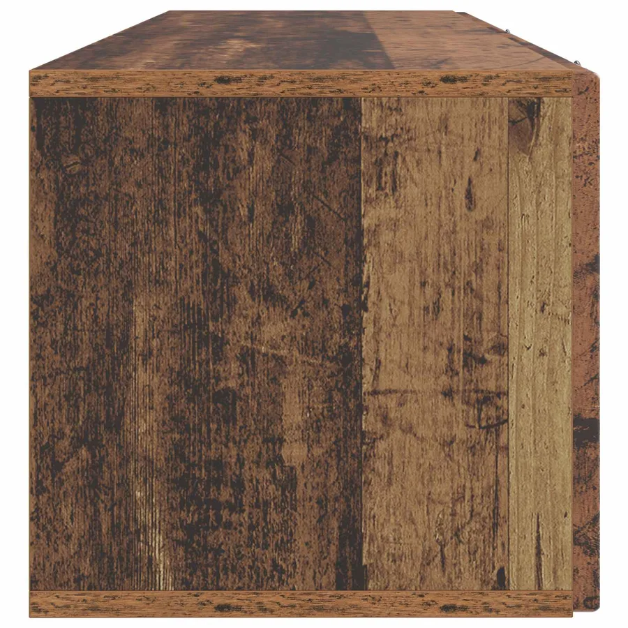 Meuble TV mural Bois ancien 98 x 31 x 30 cm Bois d'ingénierie - 7