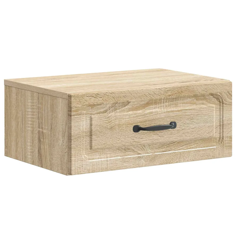 Cabinet de chevet mural Chêne Sonoma 49 x 34,5 x 20 cm - 2