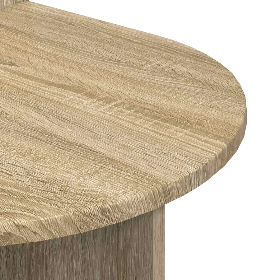 Table de chevet 2 pcs Chêne Sonoma 48 x 49 x 65 cm - 9