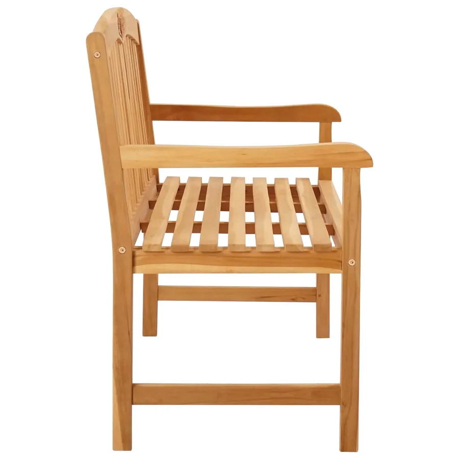Banc en Bois Sculpté en Rose 114 x 60,5 x 95 cm Naturel - 4