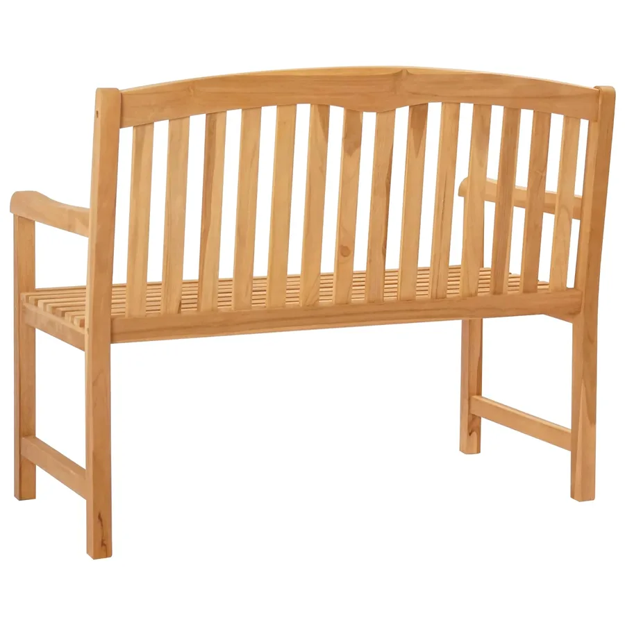 Banc en Bois Sculpté en Rose 114 x 60,5 x 95 cm Naturel - 5