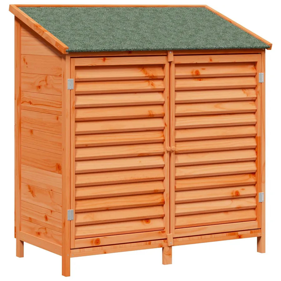 Abri de jardin Marron 106 x 56 x 113,5 cm Bois de Sapin Massif - 2