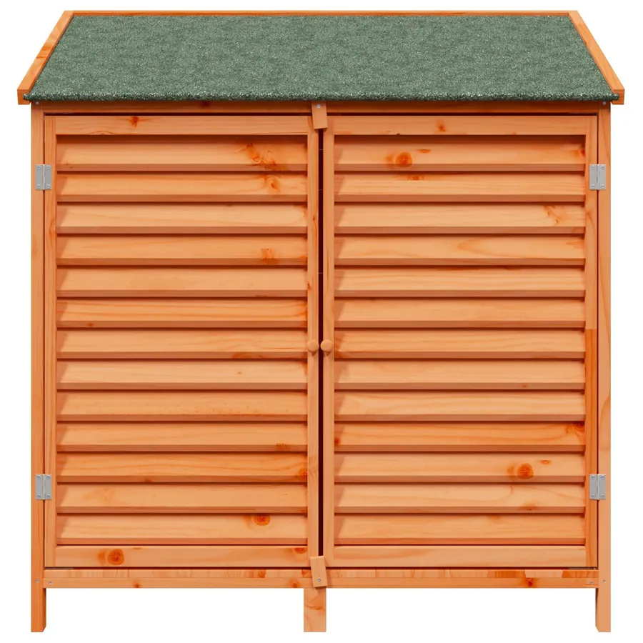 Abri de jardin Marron 106 x 56 x 113,5 cm Bois de Sapin Massif - 5