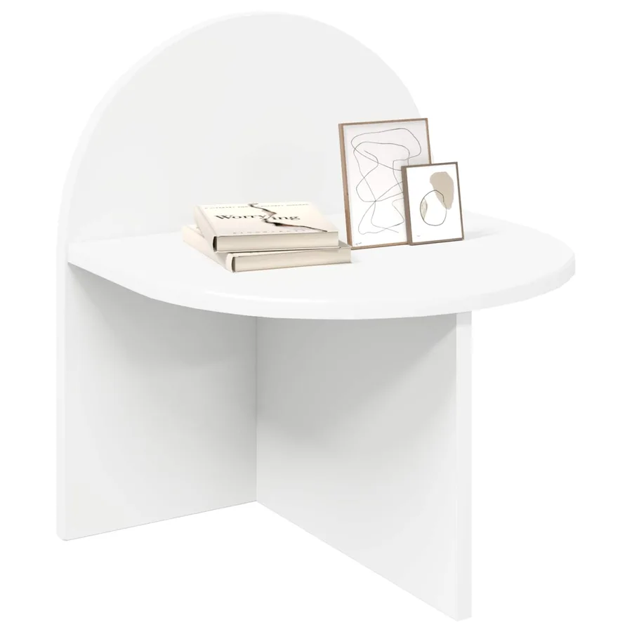 Table de chevet 2 pcs Blanc 40 x 35,5 x 45,5 cm - 3