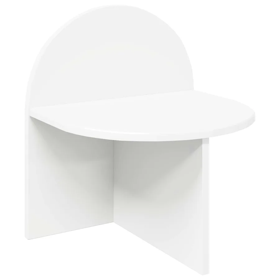 Table de chevet 2 pcs Blanc 40 x 35,5 x 45,5 cm - 5