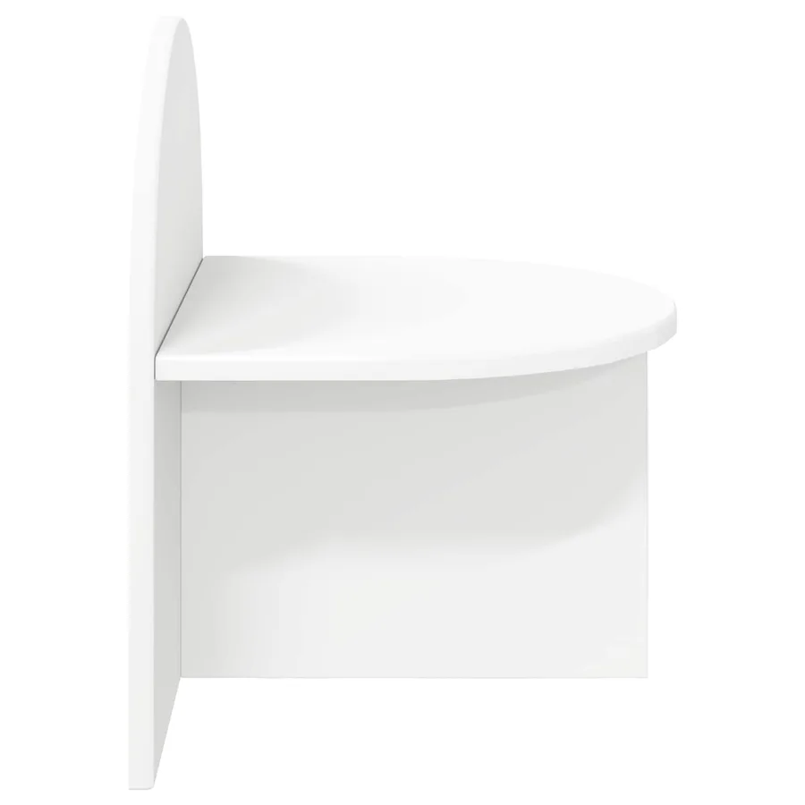 Table de chevet 2 pcs Blanc 40 x 35,5 x 45,5 cm - 7